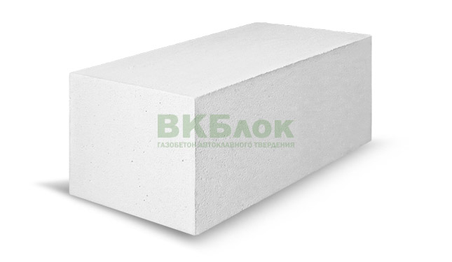 Газобетон ВКБлок D500 625х250х250 мм