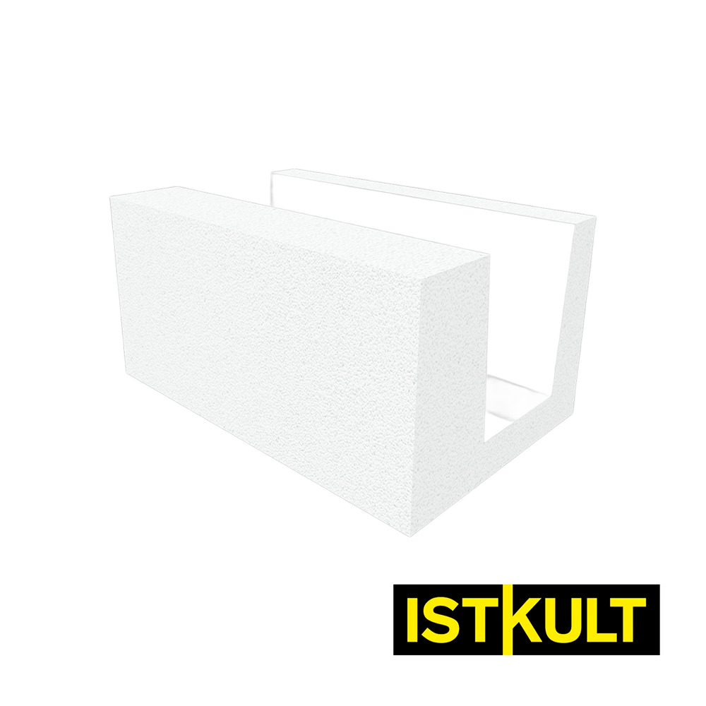 Газобетонный U-блок ISTKULT 500х300х250 мм